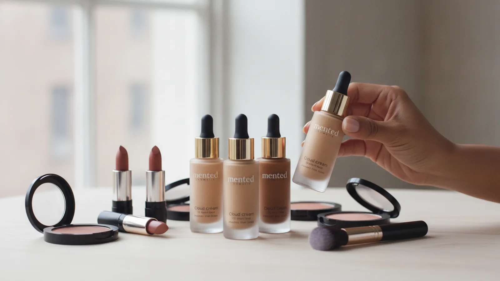 Mentedcosmetics product and use context