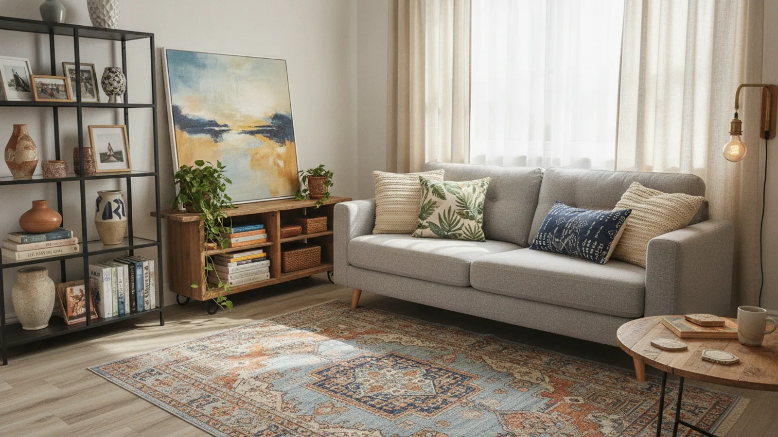 How To Make A Rented Living Room Feel Finished cover image